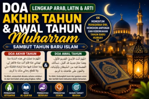 Tata cara membaca doa akhir tahun dan Awal tahun
