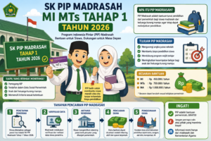 SK PIP Madrasah MI MTs Tahap 1 Tahun 2026