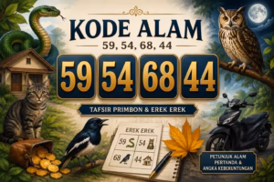Kode Alam 59, 54, 68, 44