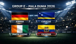 Klasemen Grup E Piala Dunia 2026: Jerman dan Pantai Gading Lolos ke Babak 32 Besar