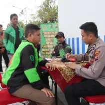 Polres Kebumen Gelar Bakti Kesehatan Hari Bhayangkara ke-80 240 Peserta Ikuti Donor Darah dan Skrining TB