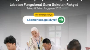 Resmi! Kemensos Buka Lowongan 5000 Guru Sekolah Rakyat, Cek Syaratnya