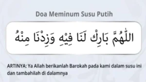Tradisi Doa Minum Susu Menyambut Tahun Baru Islam 1 Muharram 1448 H