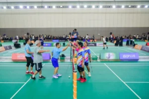 Turnamen Bulu Tangkis Senior Meriahkan ICE BSD City dengan 647 Pertandingan