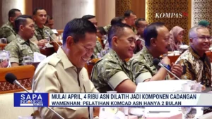 Calon Manajer KDMP Sedianya Bakal Jadi Komcad, Wamenhan: Kini Hanya Diberi Pelatihan Bela Negara yang Lebih Mengutamakan Ketahanan Pangan