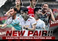 Dejan/Apriyani Akhirnya Tandem, 2 Ganda Campuran Baru Indonesia Dibentuk di Pontianak Indonesia Masters 2026