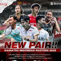 Dejan/Apriyani Akhirnya Tandem, 2 Ganda Campuran Baru Indonesia Dibentuk di Pontianak Indonesia Masters 2026