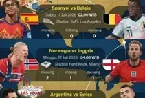 Drama Piala Dunia 2026: Inggris Singkirkan Norwegia, Bellingham Jadi Pahlawan