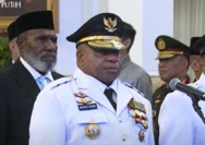 Gubernur Papua, Matius Fakhiri Hadir dan Berikan Dukungan Kontingen Papua di Pesparawi Nasional 2026