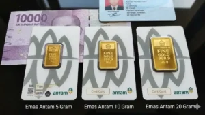 Harga Emas Pegadaian Turun: Antam, UBS, dan Galeri 24 Sama-Sama Mengalami Penyesuaian