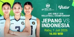 Indonesia Tantang Thailand di Perempat Final Voli AVC Girls U18 2026