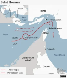 Ketegangan Memuncak: Iran sebut jet tempur AS di atas Selat Hormuz mengancam keamanan regional