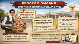 Peluang Emas Magang Nasional 2026: Dapatkan Pengalaman Berharga di Berbagai Kementerian
