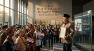 Pentingnya Penetapan 13 Juli sebagai Hari Kepercayaan Terhadap Tuhan Yang Maha Esa