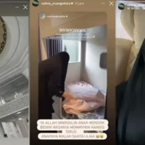 Tangis Celine Evangelista tak Terelakkan, Kondisi Anak Sulung yang Kini Hidup di Pesantren Terekam