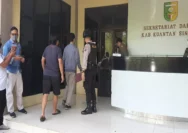 Tempat khusus Suhardiman Amby di Kuansing ini digeledah KPK, Bupati Nonaktif Kuansing Ditantang untuk Jujur