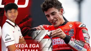 Veda Ega Pratama dan Kutukan Marc Marquez: David Almansa Terpuruk di Balapan Kandang