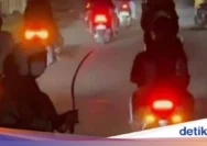 Viral Video Keributan Geng Motor Bawa Sajam di Taman Bandung, Seorang Remaja Alami Luka Bacok