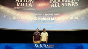 Cedera Memalukan Jordy Wehrmann Saat Indonesia All Stars Hadapi Aston Villa