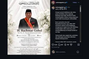 Duka Mendalam: Rachmat Gobel Meninggal Dunia, Airlangga Sampaikan Duka Cita