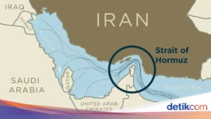 Iran Tutup Lagi Selat Hormuz, Ketegangan Meningkat Setelah Serangan Israel di Lebanon