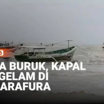 Kapal Terjebak di Laut Arafuru: Viral Video Menunjukkan Dampak Surut Drastis