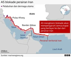Ketegangan Mereda: AS Cabut Blokade Laut Iran di Selat Hormuz, Poin Kesepakatan Damai Mulai Berlaku