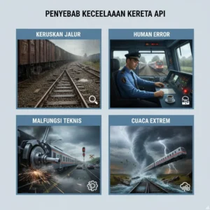 Meningkatnya Risiko Kecelakaan Kereta Api dan Keselamatan Transportasi: Apa yang Perlu Diketahui?