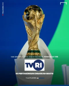 Saksikan Piala Dunia Secara Langsung: TVRI Sport Live Streaming Hadir untuk Anda!